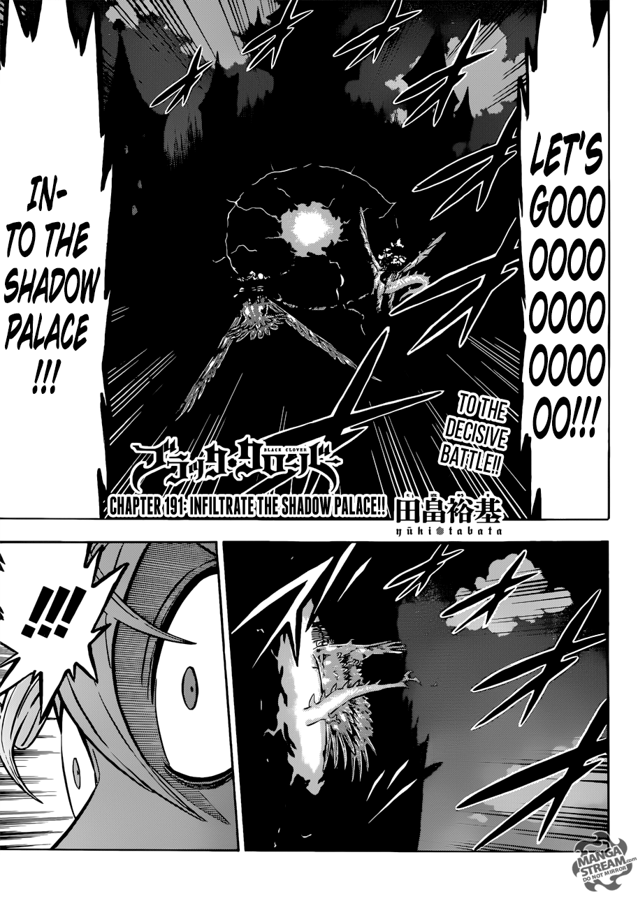 Black Clover, Chapter 191