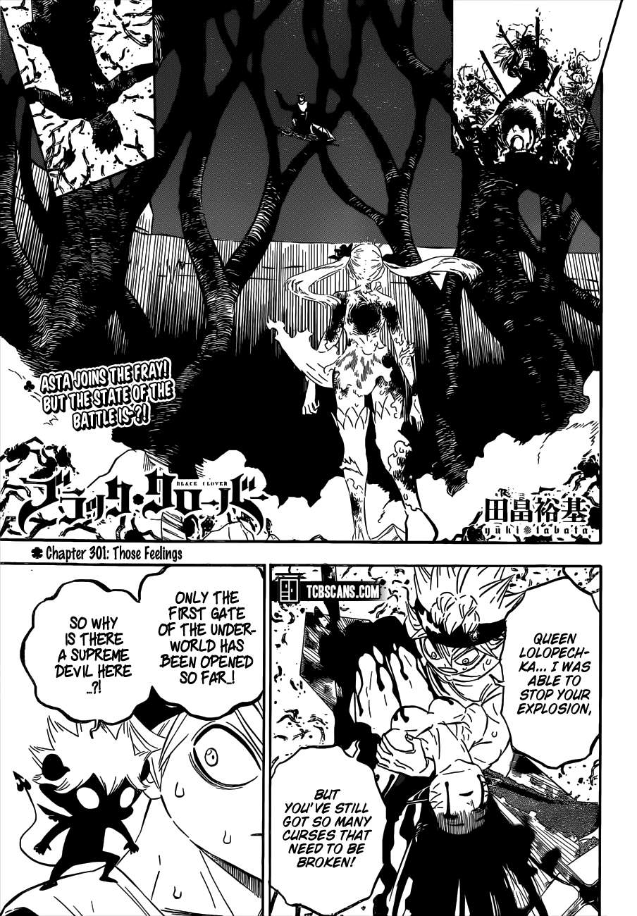 Black Clover, Chapter 301