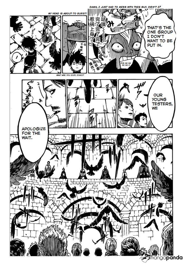 Black Clover, Chapter 2