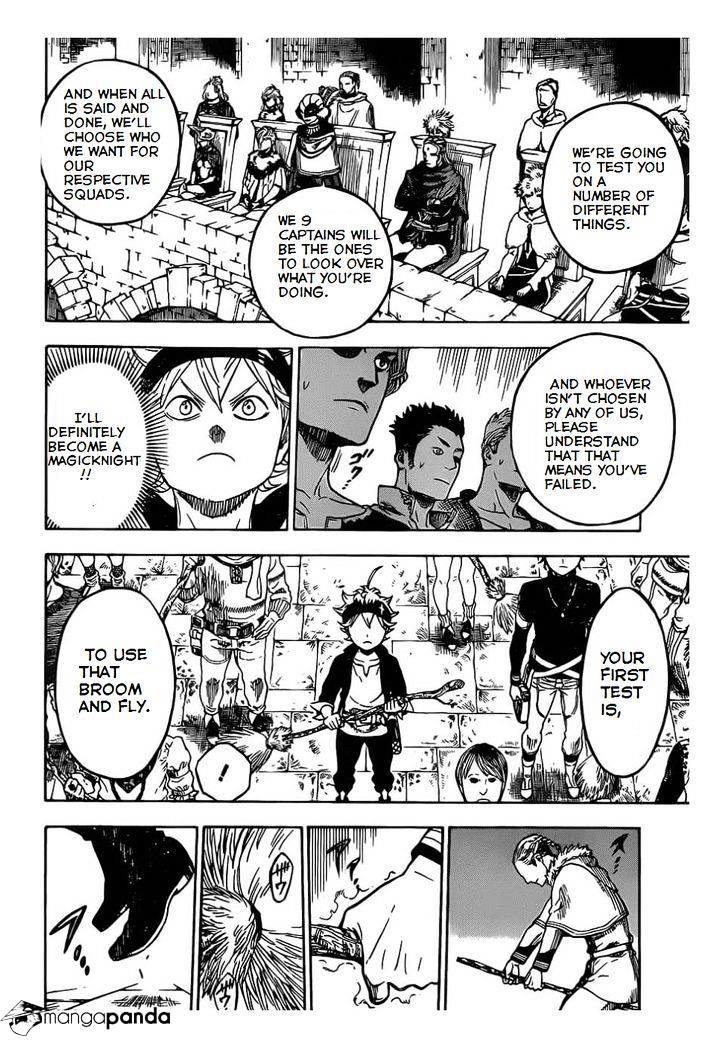 Black Clover, Chapter 2