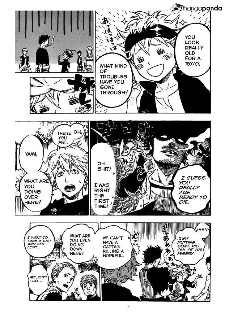 Black Clover, Chapter 2