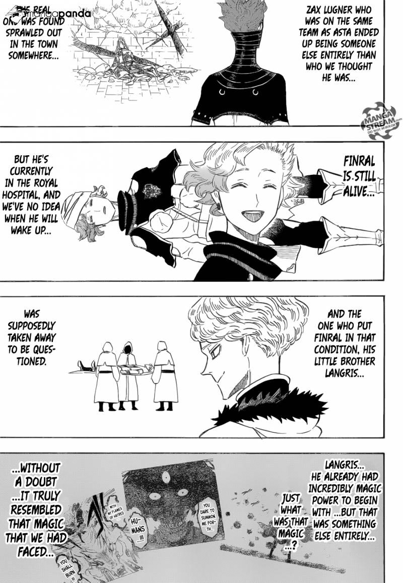 Black Clover, Chapter 133