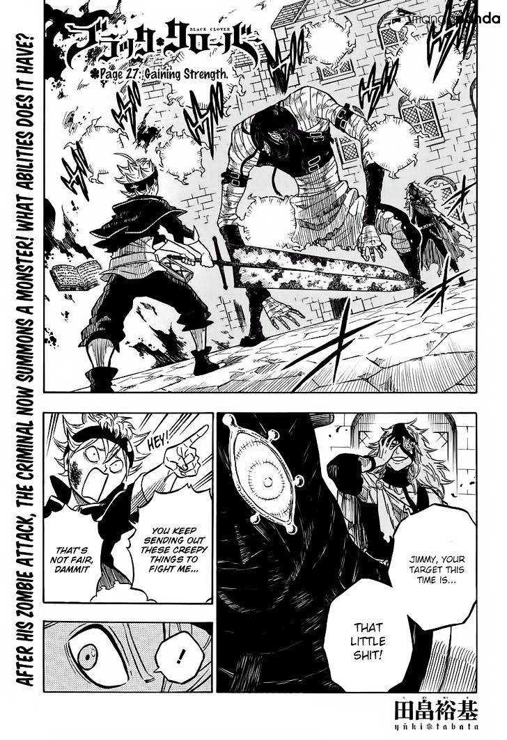 Black Clover, Chapter 27