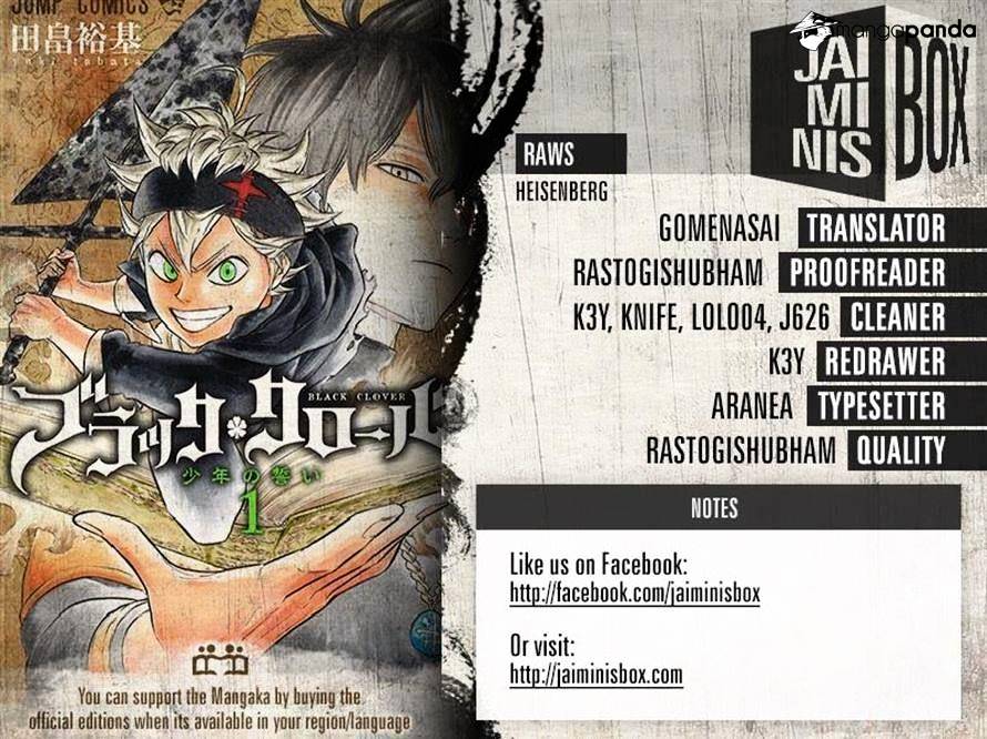 Black Clover, Chapter 81