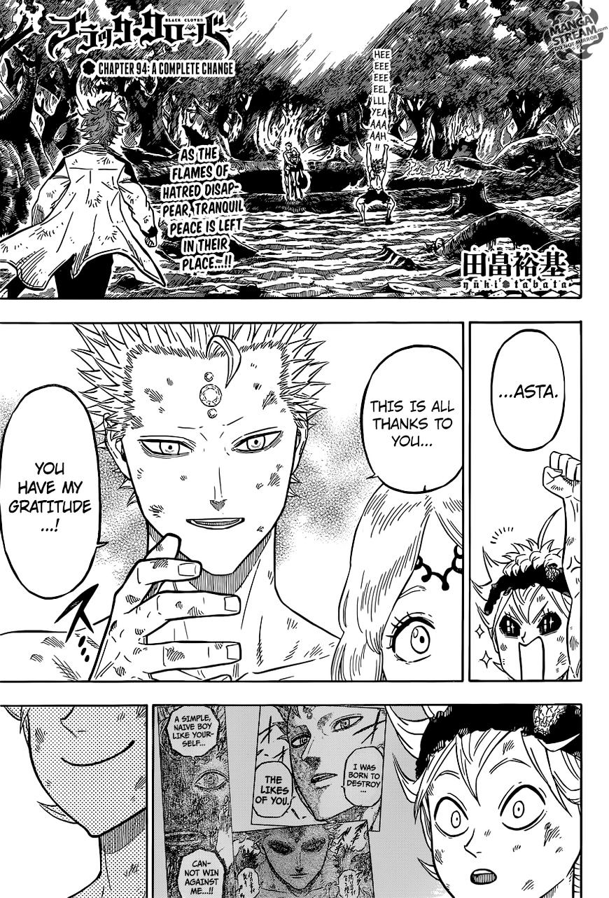 Black Clover, Chapter 94