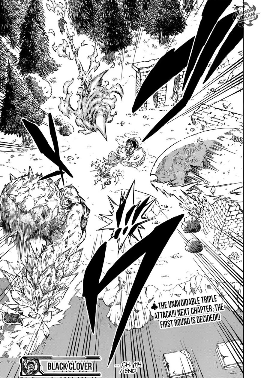 Black Clover, Chapter 114