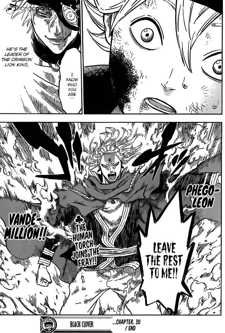 Black Clover, Chapter 30