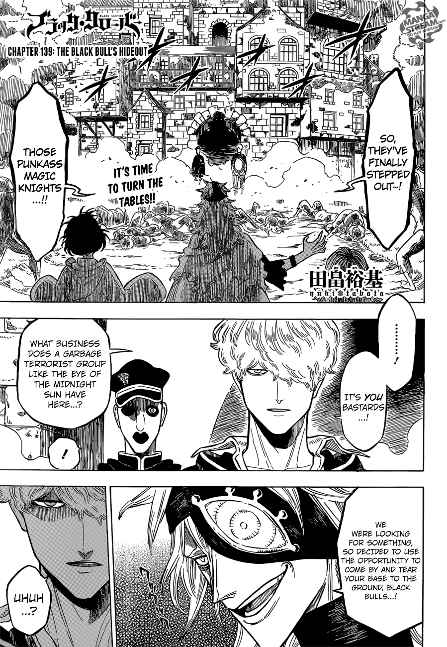 Black Clover, Chapter 139