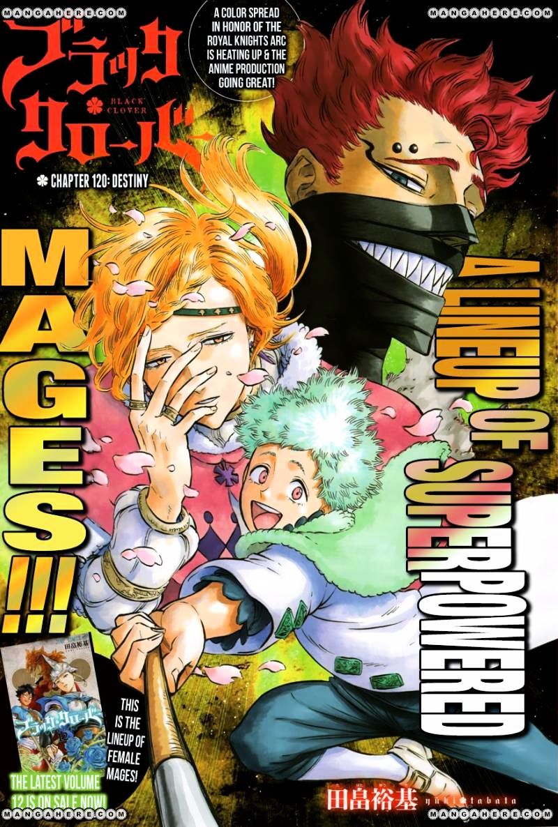 Black Clover, Chapter 120