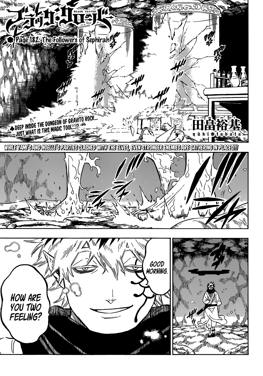 Black Clover, Chapter 182