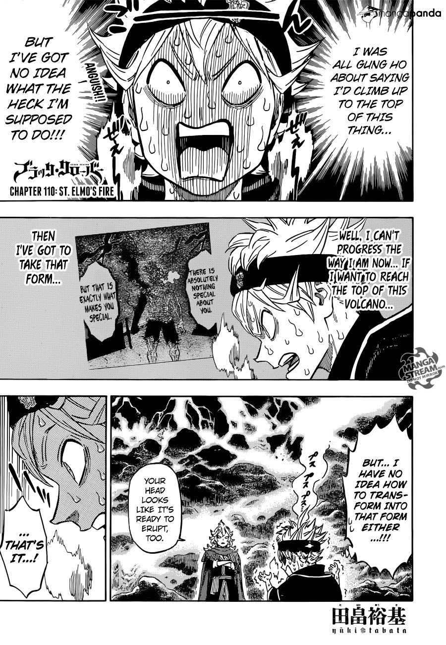 Black Clover, Chapter 110