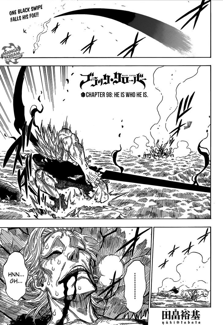 Black Clover, Chapter 98