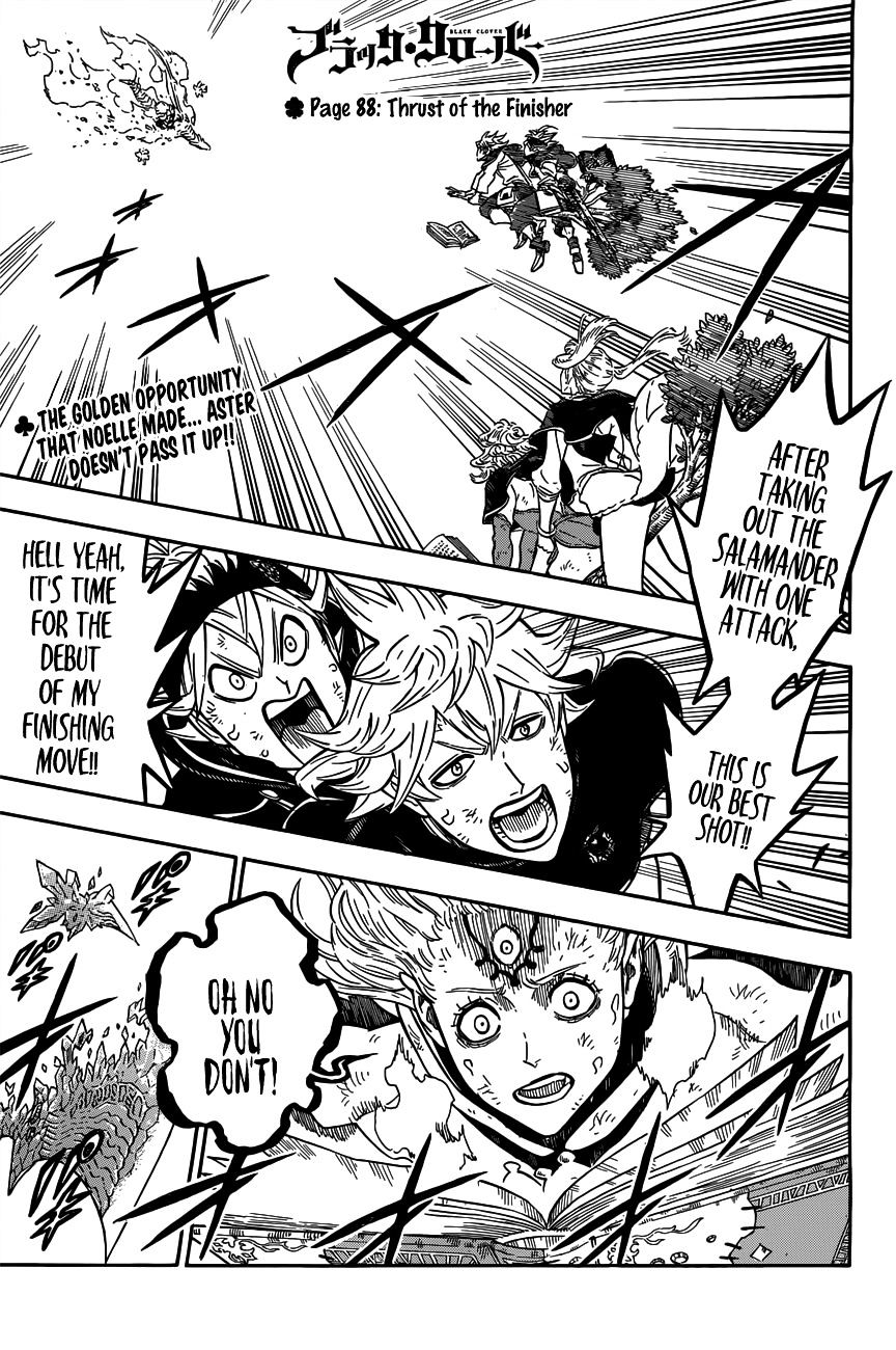 Black Clover, Chapter 88