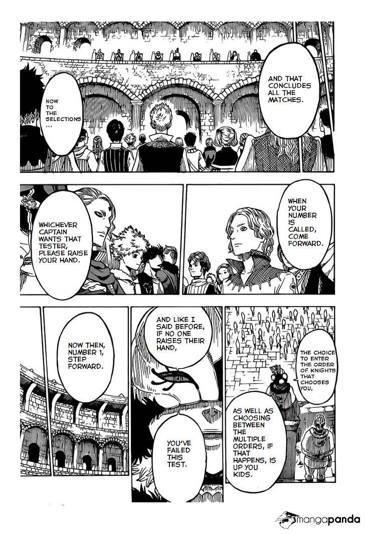 Black Clover, Chapter 3