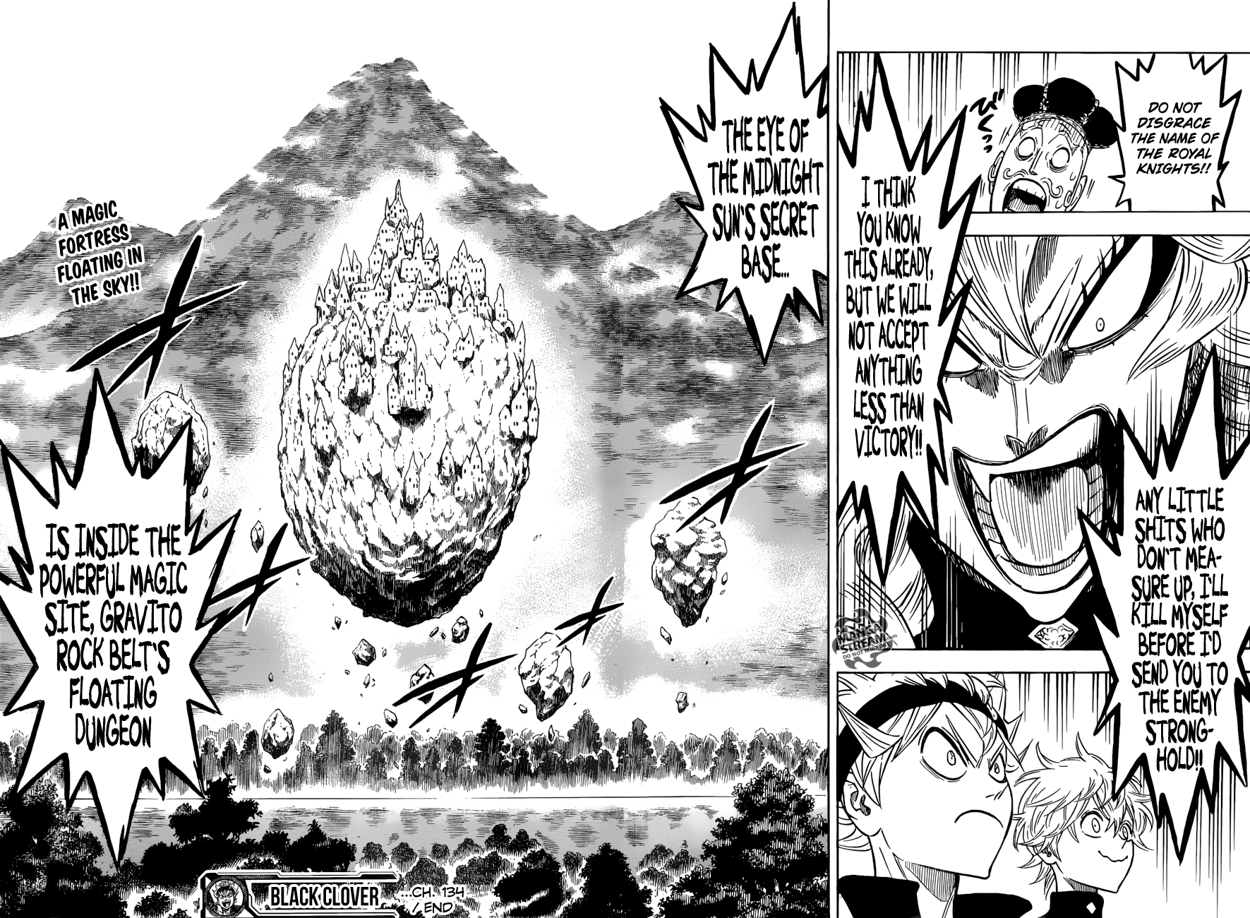 Black Clover, Chapter 134