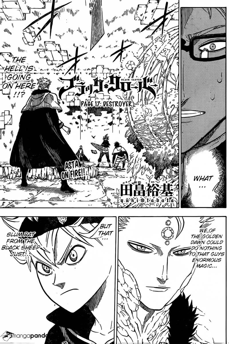 Black Clover, Chapter 17