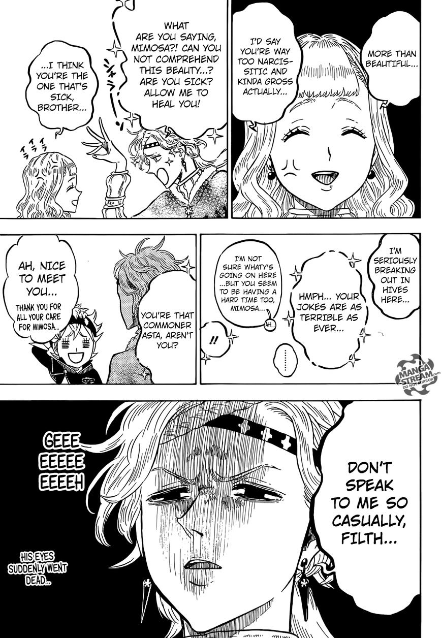 Black Clover, Chapter 116