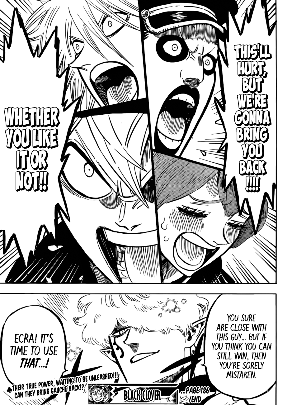 Black Clover, Chapter 186