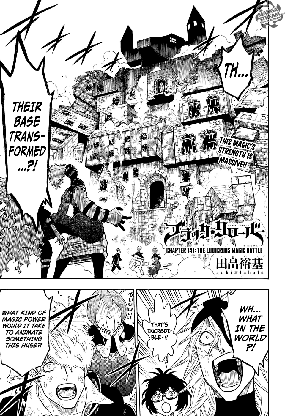 Black Clover, Chapter 141