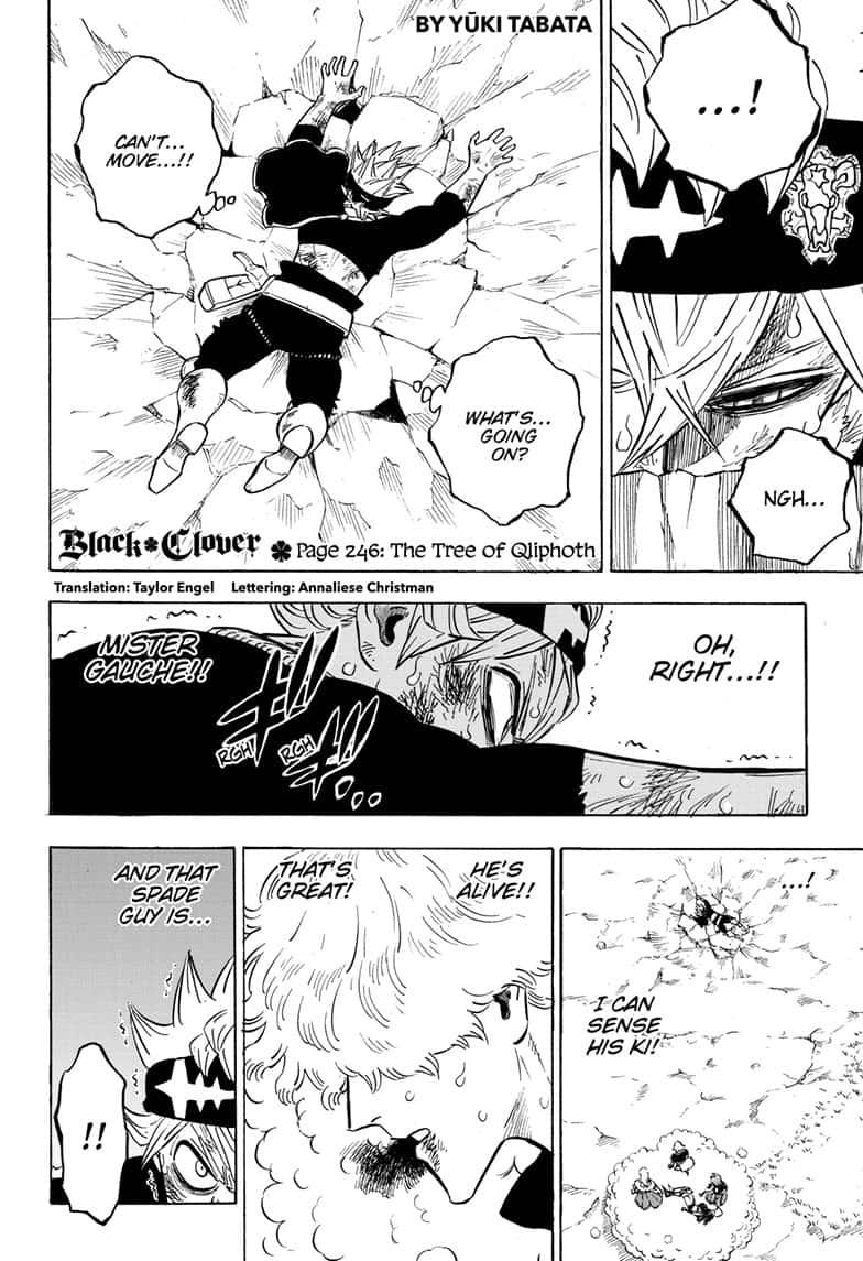 Black Clover, Chapter 246