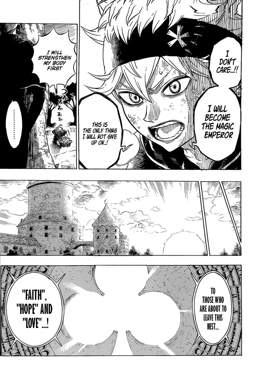 Black Clover, Chapter 0