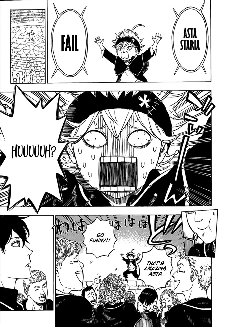 Black Clover, Chapter 0