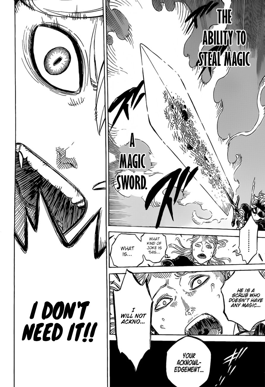 Black Clover, Chapter 0