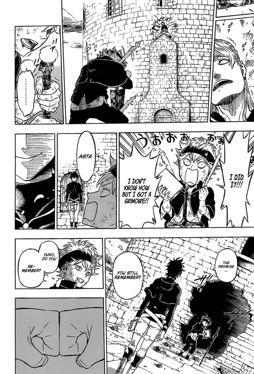 Black Clover, Chapter 0