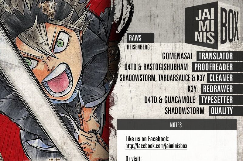 Black Clover, Chapter 91