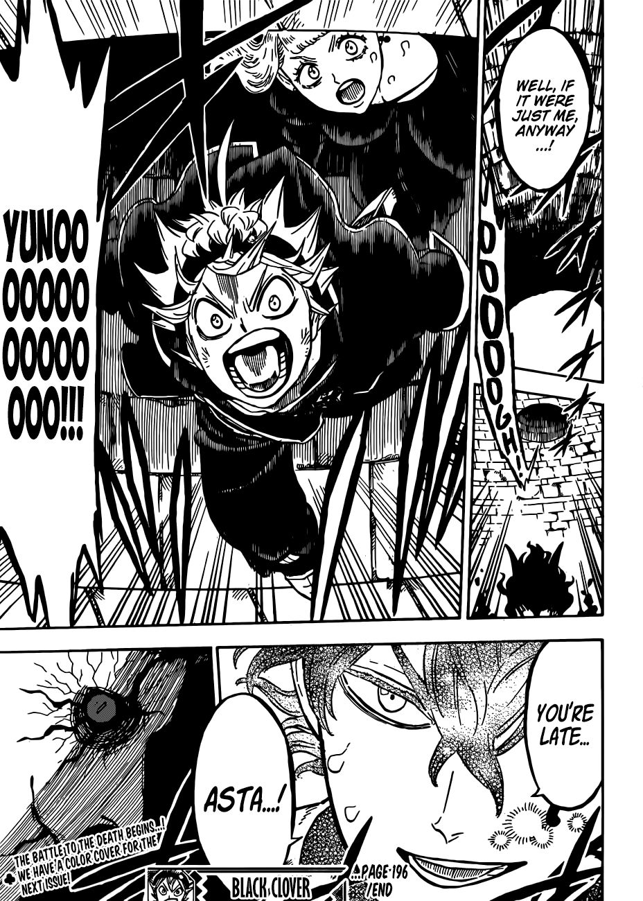 Black Clover, Chapter 196