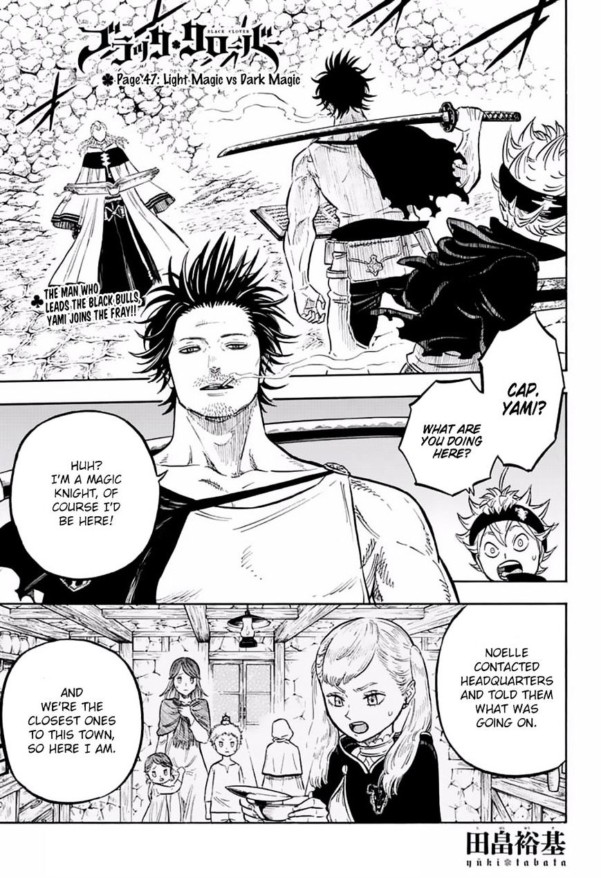 Black Clover, Chapter 47