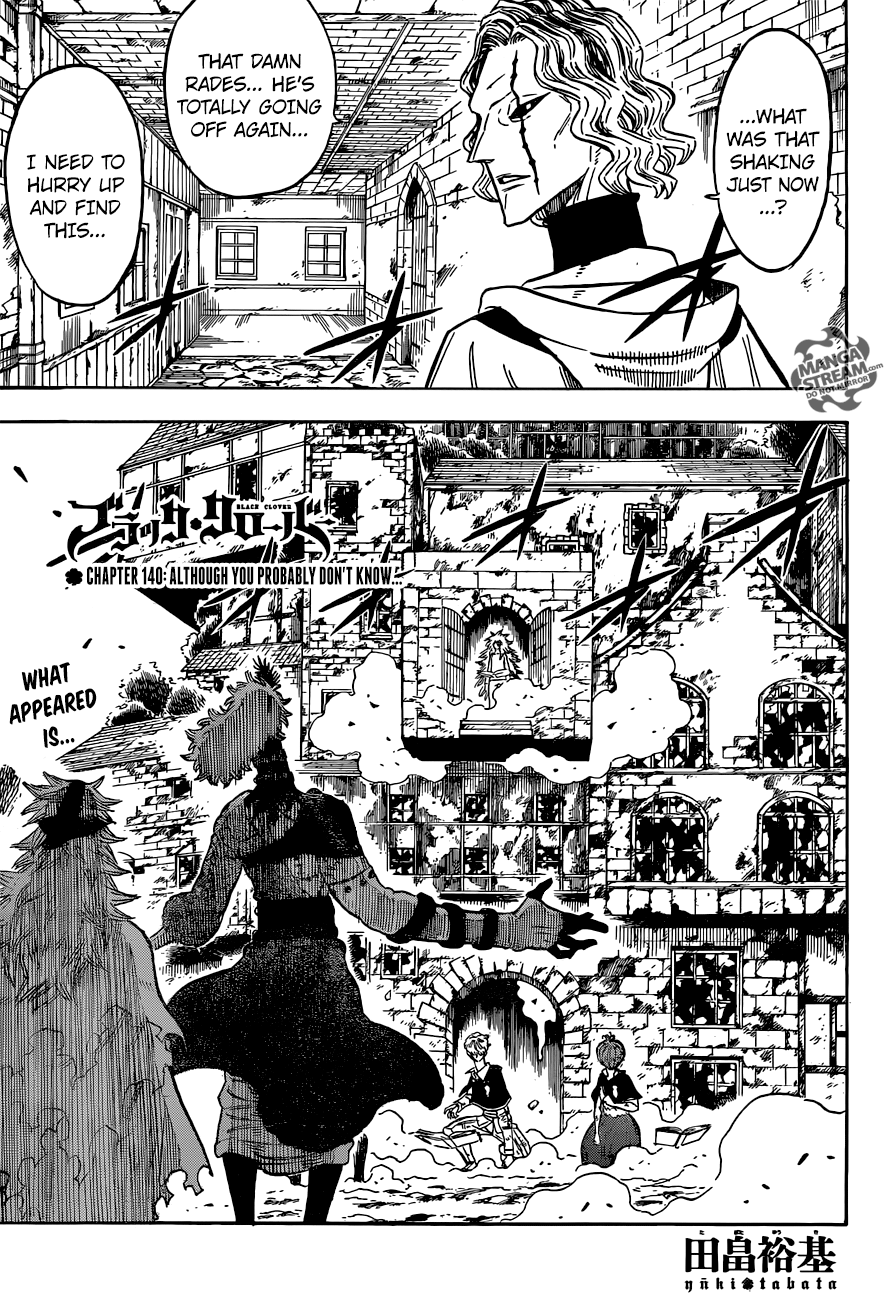 Black Clover, Chapter 140