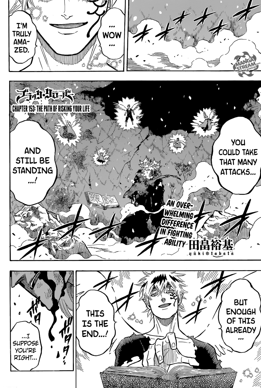 Black Clover, Chapter 153