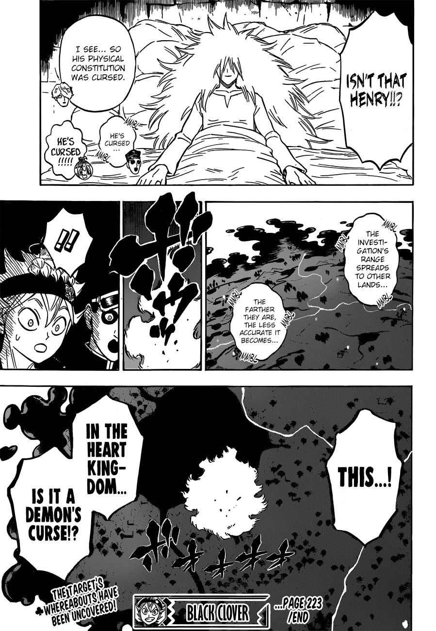 Black Clover, Chapter 223