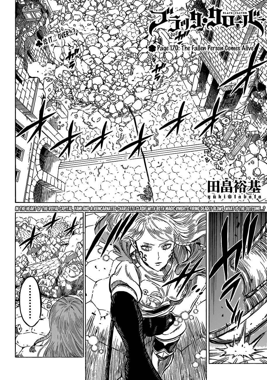 Black Clover, Chapter 170