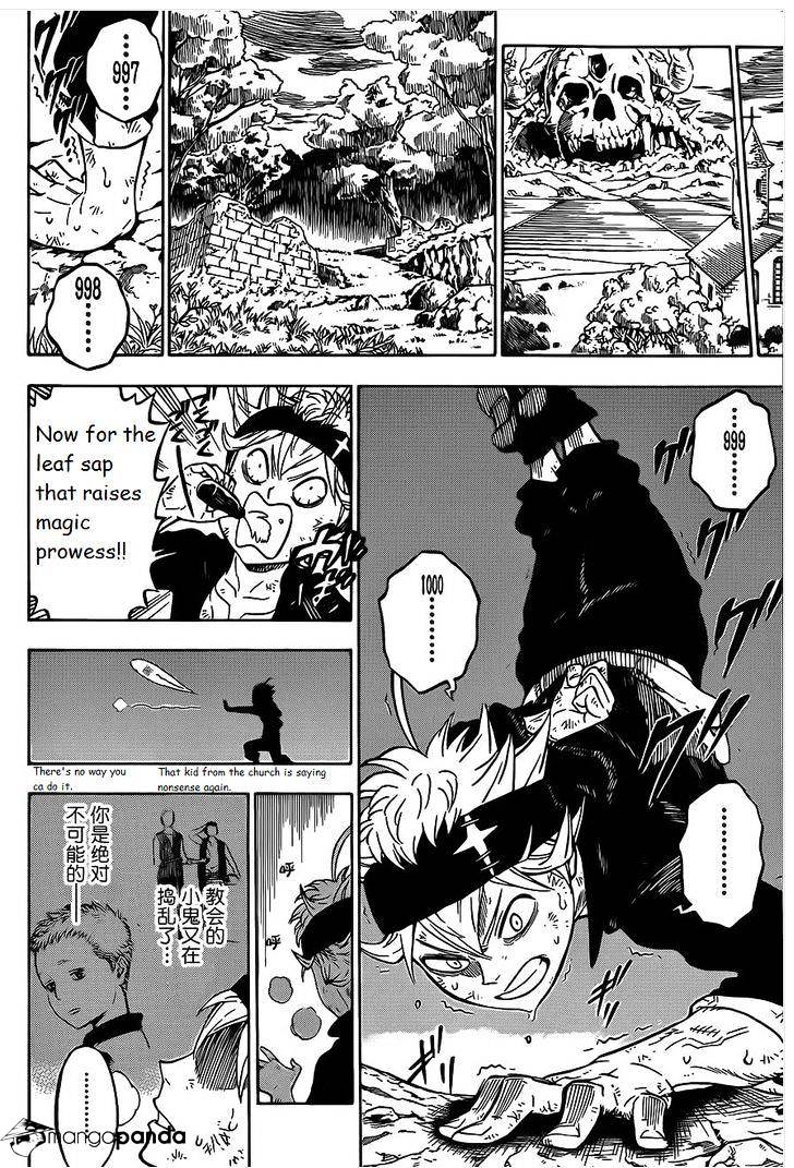 Black Clover, Chapter 1