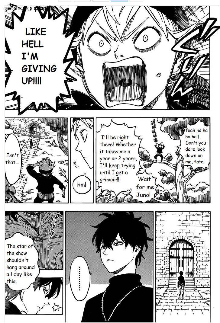 Black Clover, Chapter 1