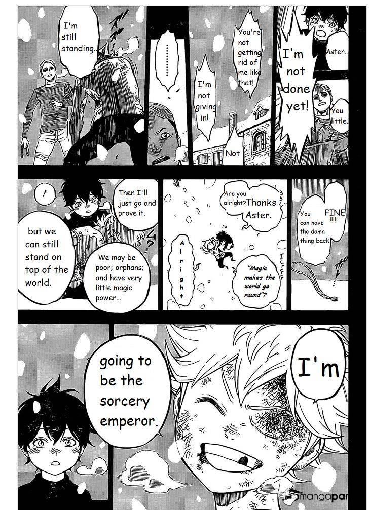 Black Clover, Chapter 1