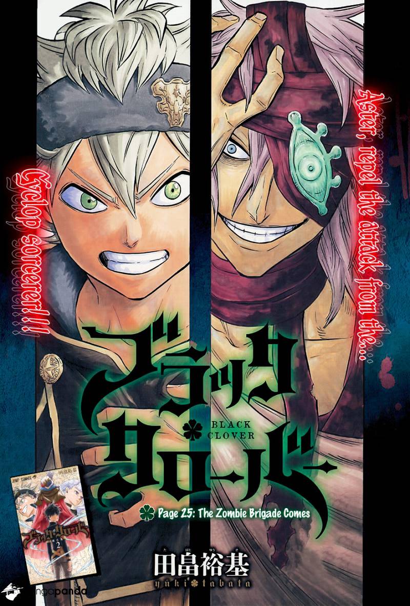 Black Clover, Chapter 25