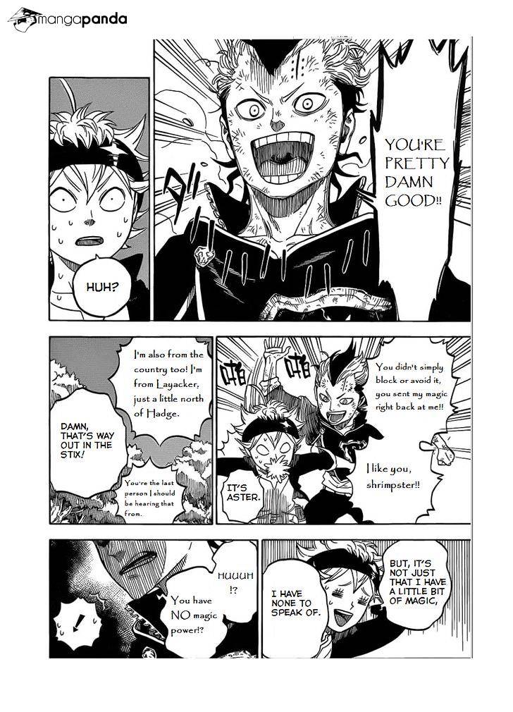 Black Clover, Chapter 4