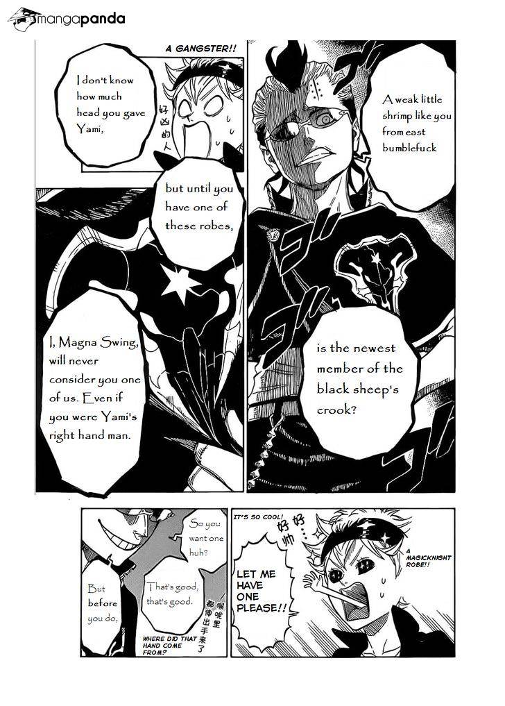 Black Clover, Chapter 4