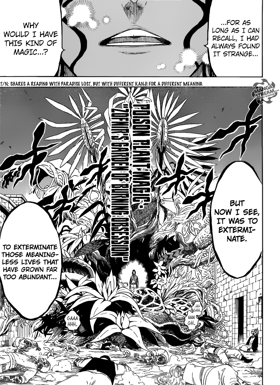 Black Clover, Chapter 158