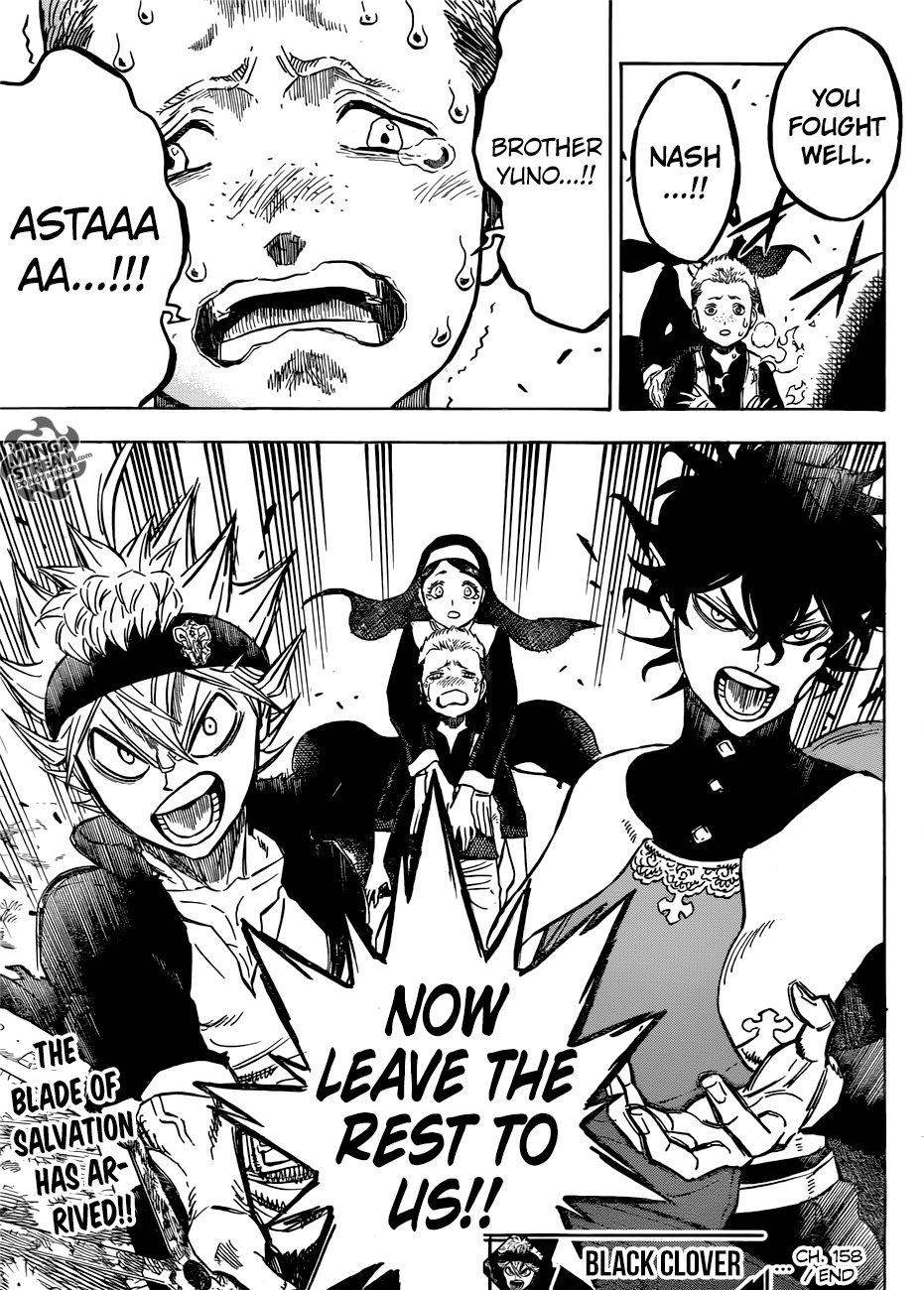 Black Clover, Chapter 158