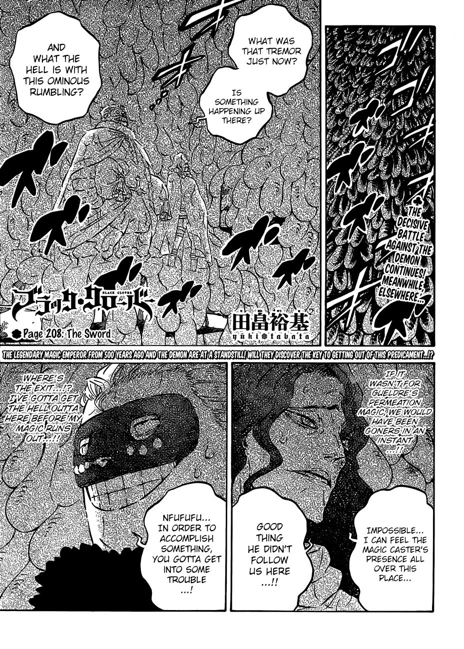 Black Clover, Chapter 208