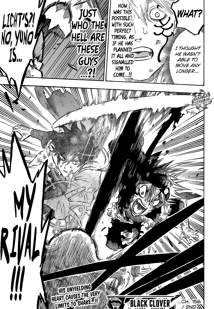 Black Clover, Chapter 156