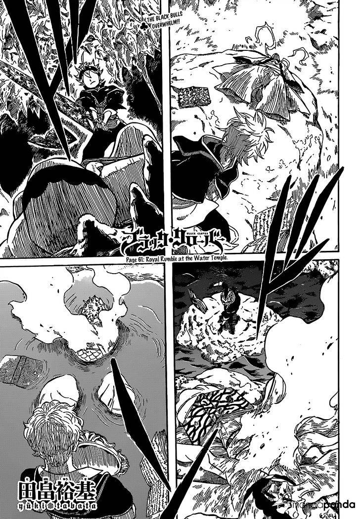 Black Clover, Chapter 61