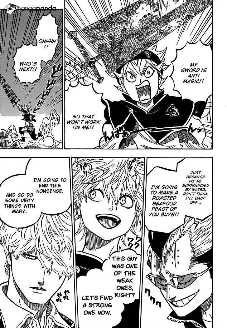 Black Clover, Chapter 61