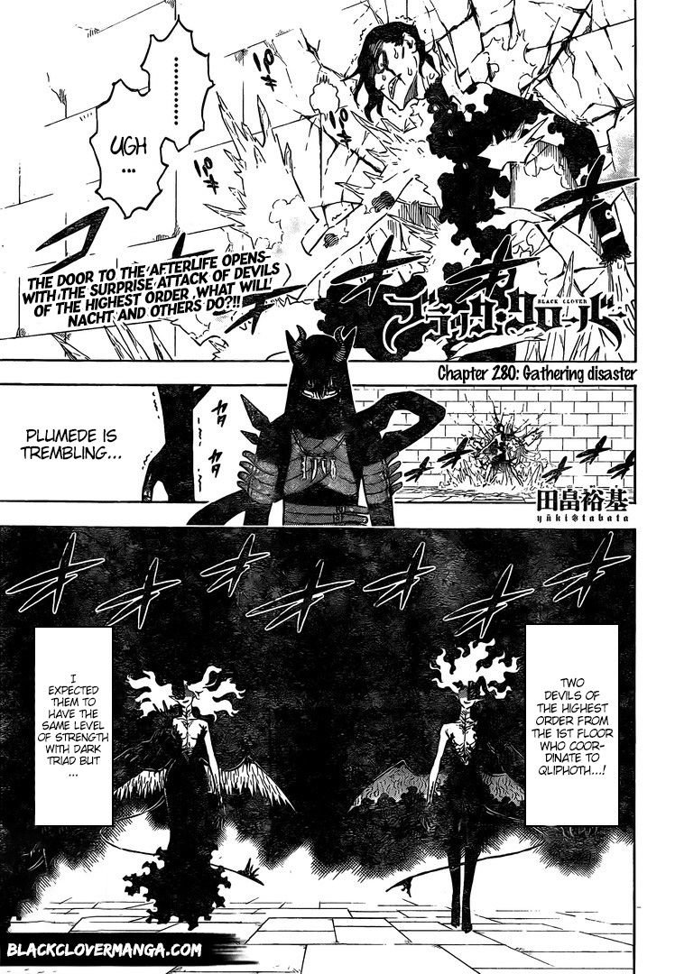 Black Clover, Chapter 280