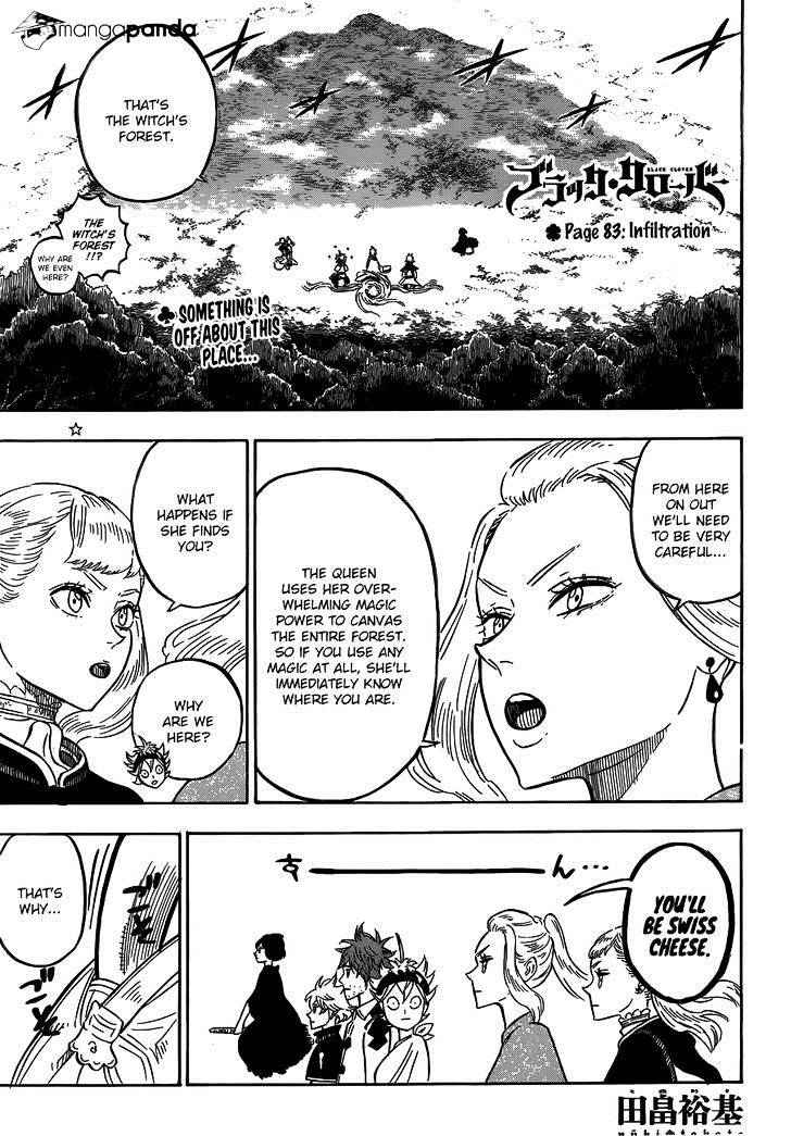 Black Clover, Chapter 83