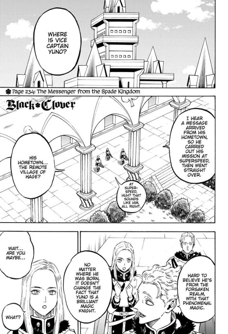 Black Clover, Chapter 234